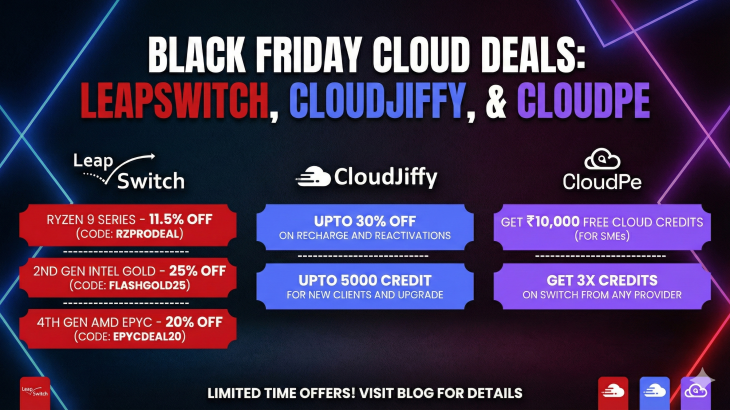 Best Black Friday Deals ever in cloud hosting