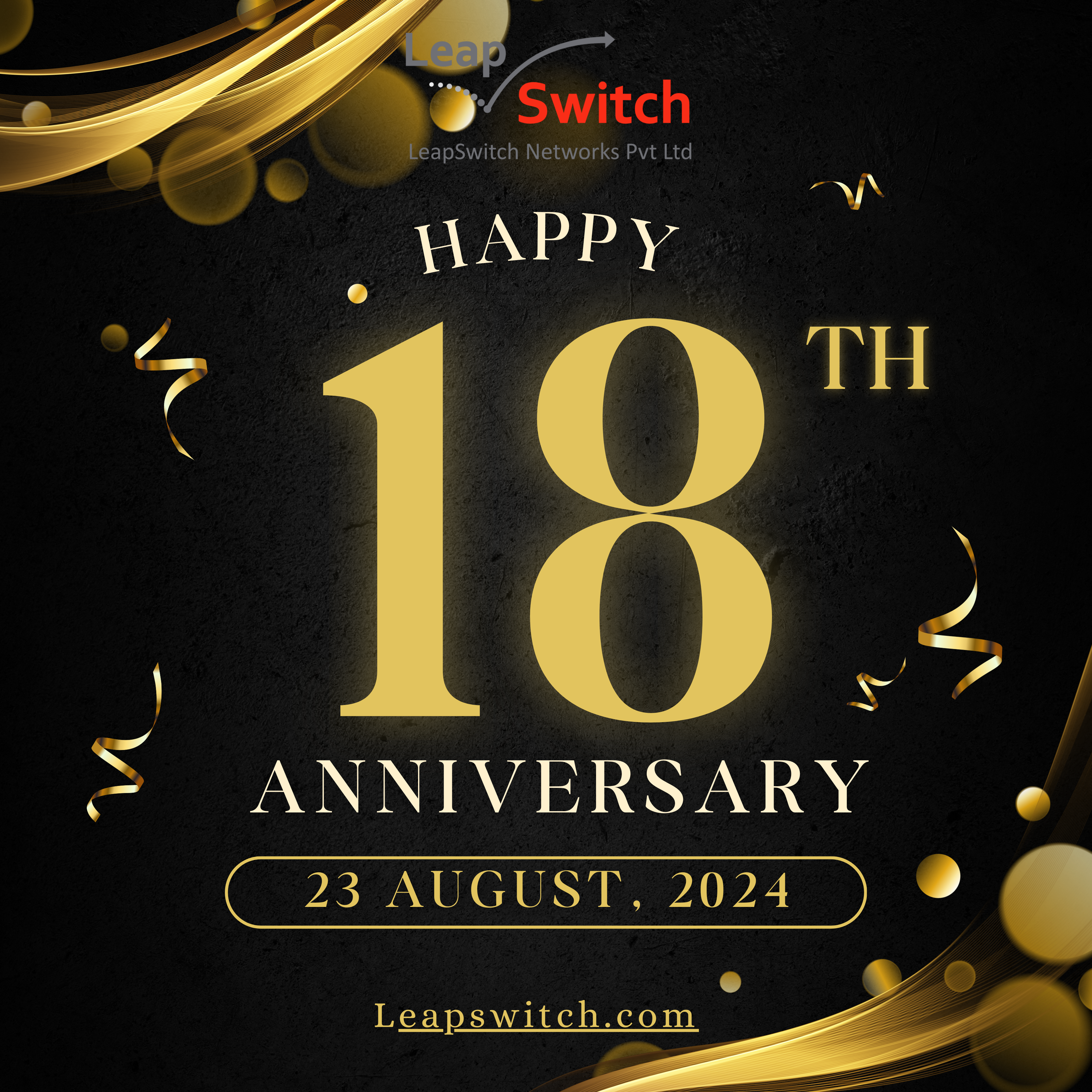 Leapswitch Networks 18th Anniversary: Special Offer on Dedicated Servers in India